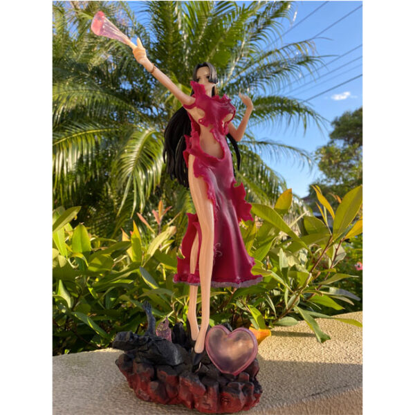 Anime One Piece PVC Figure Boa Hancock 33cm with Color LED 02