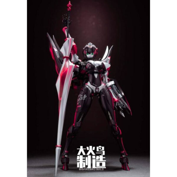 Transformers Action Figures BigFireBird Build Mooka (Arcee) Main Image