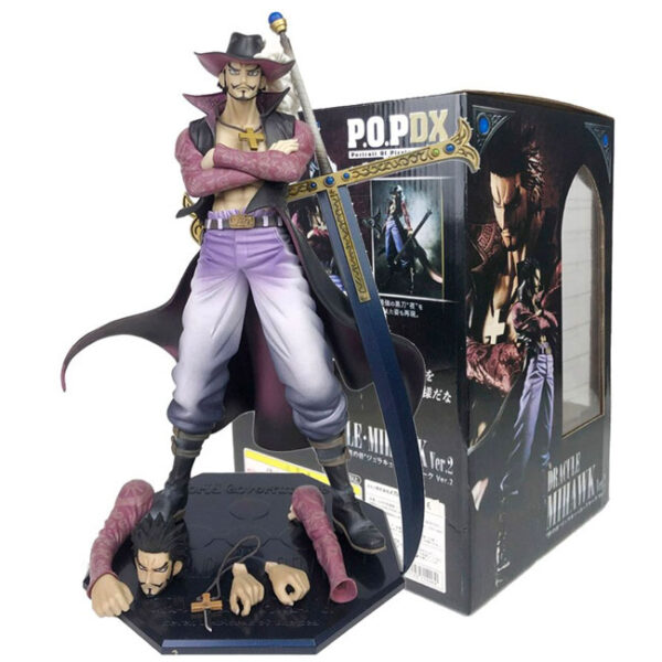 Anime Characters PVC One Piece POP DX Dracule Mihawk 26cm 07